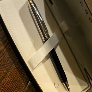 Cross TOWNSEND Black and Silver Pen